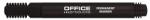 Office Products Permanent marker, varf rotund, corp plastic, Office Products - negru (OF-17071211-05) - officeclass
