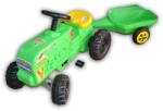  Tractor pentru copii cu pedal, verde, Fermier (NBN000100)