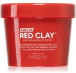  Missha Amazon Red Clay pórusösszehúzó tisztító arcmaszk a túlzott faggyú termelődés ellen agyaggal 110 ml