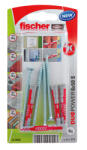 Fischer Duopower 4db 6x50 dübel csavarral (537660)