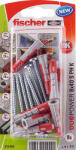 Fischer Duopower 8db 8x40 dübel, lencsefejű csavar (535480)