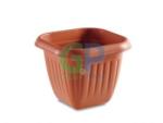 Stefanplast - Квадратна саксия Venezia 40см - теракот (80013)