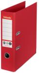 Esselte Biblioraft Esselte No. 1 Power Recycled, carton, 100% reciclat, reciclabil, certificare FSC, A4, 75 mm, rosu E627568