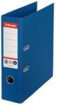 Esselte Biblioraft Esselte No. 1 Power Recycled, carton, 100% reciclat, reciclabil, certificare FSC, A4, 75 mm, albastru E627565