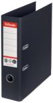 Esselte Biblioraft Esselte No. 1 Power Recycled, carton, 100% reciclat, reciclabil, certificare FSC, A4, 75 mm, negru E627569