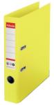 Esselte Biblioraft Esselte No. 1 Power Recycled, carton, 100% reciclat, reciclabil, certificare FSC, A4, 50 mm, galben E627573