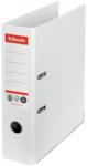 Esselte Biblioraft Esselte No. 1 Power Recycled, carton, 100% reciclat, reciclabil, certificare FSC, A4, 75 mm, alb E627570