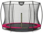 EXIT Toys Silhouette Ground 244 cm süllyesztett trambulin - pink