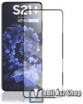 Mocolo SAMSUNG Galaxy S21 Plus 5G (SM-G996B/SM-G996B/DS), MOCOLO üvegfólia, Full glue, Full cover, 0, 33mm, 9H, Fekete