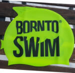 BornToSwim Gyermek úszósapka BornToSwim Guppy Junior Swim Cap Zöld