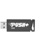 Patriot PUSH+ 32GB USB 3.2 Gen 1 PSF32GPSHB32U Memory stick