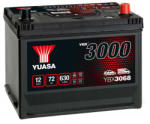 YUASA 3000 72Ah 630A right+ (YBX3068)