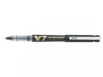 Pilot Roller reincarcabil Pilot V7 Hi-Tecpoint, 0.7 mm, negru (PBXC-V7-B-BG)