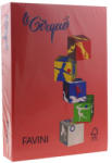 FAVINI Carton Color 209 Favini, A4, 160 g/mp, Rosu (A74C304)