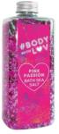 New Anna Cosmetics Sare de baie - New Anna Cosmetics Body With Luv Sea Salt For Bath Pink Passion 500 g