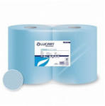 LUCART Strong Blue 3.500 ipari törlőkendő, 3 rétegű, 500 lap, 2 tekercs/zsugor (851323J) - alphadenthigienia