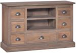vidaXL Servantă, 90 x 30 x 58 cm, lemn masiv de tec (288291) Comoda