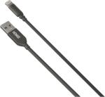 YENKEE USB2.0 - Lightning Adat- és töltőkábel 2m - Fekete (YCU 612 BK)