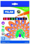 MILAN Carioci Milan 06F12, varf subtire, 12 culori (06f12)