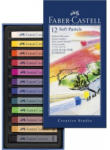 Faber-Castell Creioane Colorate Faber-Castell Pastel Soft, 12 culori (FC128312)