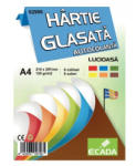 Ecada Hartie glasata autocolanta lucioasa ECADA, 6 culori (62906)