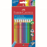 Faber-Castell Creioane Colorate Faber-Castell FC110912 Jumbo Grip, 12 culori (FC110912)
