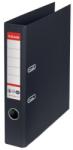 Esselte Biblioraft Esselte No. 1 Power Recycled, carton, 100% reciclat, reciclabil, certificare FSC, A4, 50 mm, negru E627576