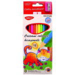 Daco Creioane Colorate Hexagonale Daco, 12 culori (CC312H)