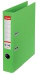 Esselte Biblioraft Esselte No. 1 Power Recycled, carton, 100% reciclat, reciclabil, certificare FSC, A4, 50 mm, verde E627574