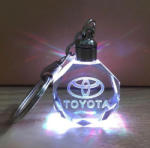  Toyota kulcstartó lézergravírozott váltakozó Led fénnyel (Toyota)