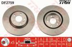 TRW Disc frana TRW DF2759 (DF2759) - automobilus