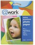@Work Фотохартия Extra Premium High-Glossy 10x15см 265г 20 листа
