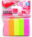Office Products Индекси 15x50мм 5цв. х 100 листа неон