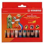 STABILO Цветни моливи Woody 10 цвята