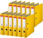 Esselte Biblioraft Economy, PP, A4, 75 mm, galben, 20 buc/set Esselte PCKE10782