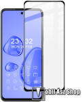 IMAK HUAWEI P smart (2021), Y7a, Honor 10X Lite, IMAK Pro+ üvegfólia, 9H, Full glue, Full cover, Fekete