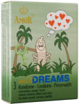 Amor Prezervative cu nervuri AMOR Wild Dreams 3 buc