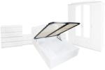 Spectral Mobila Dormitor Sara cu pat 140x200 cm cu somiera rabatabila