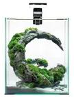 AQUAEL Shrimp Set Day & Night LED 20 Fekete 25x25x30 cm