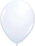  Fehér Kerek Gumi Lufi 28 cm-es