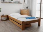  Pat ADA 80x200 cm stejar Saltele: Cu saltele Coco Maxi 20 cm, Somiera pat: Cu lamele drepte