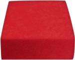  Cearsaf Frotir cu elastic EXCLUSIVE 160 x 200 cm rosu