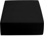  Cearsaf Jersey EXCLUSIVE cu elastic 90x200 cm negru