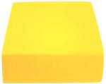  Cearsaf Jersey EXCLUSIVE cu elastic 90x200 cm Galben