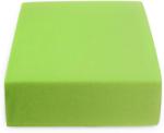  Cearsaf Jersey EXCLUSIVE cu elastic 90x200 cm verde