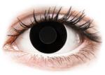 Gelflex CRAZY LENS - Black Out - dioptria nélkül napi lencsék (2 db lencse) - alensa