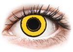 Gelflex CRAZY LENS - Yellow Twilight - dioptria nélkül napi lencsék (2 db lencse) - alensa
