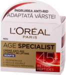 L'Oréal Crema antirid pentru fata L Oreal Paris Age Specialist 45+ de noapte, 50 ml