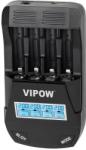 VIPOW Incarcator baterii acumulatori Smart Charge VIPOW afisaj LCD Incarcare Descarcare Reimprospatare Mod testare (BAT2010) Incarcator baterii