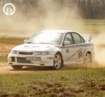 Mitsubishi Lancer EVO Rally Versenyautó Vezetés